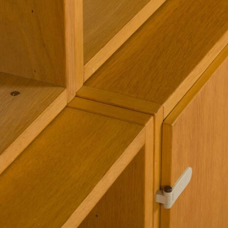 22275 oak bookcase in a set with 6 pieces of furniture-18 oak bookcase in a set with pieces of furniture