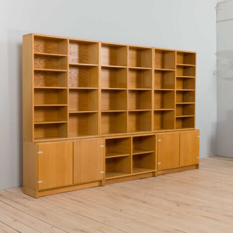 22275 oak bookcase in a set with 6 pieces of furniture-7 oak bookcase in a set with pieces of furniture