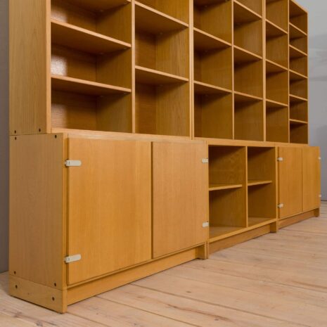 22275 oak bookcase in a set with 6 pieces of furniture-9 oak bookcase in a set with pieces of furniture