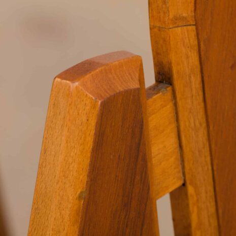 22276 one bay free standing teak wall unit-22 one bay free standing teak wall unit