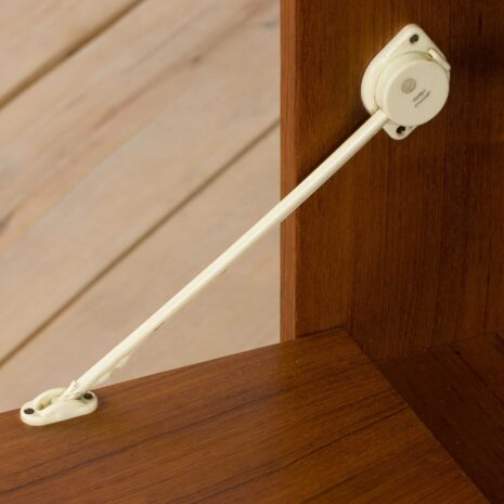 22276 one bay free standing teak wall unit-23 one bay free standing teak wall unit