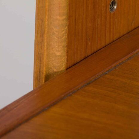 22276 one bay free standing teak wall unit-26 one bay free standing teak wall unit