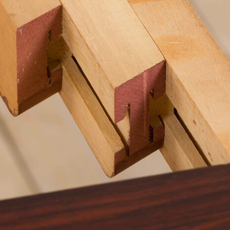 22278 Okrągły stół z drewna różanego Kai Kristiansen z 2 skrzydłami, Dania 1960-10 Kai Kristiansen rosewood round extension table with leaves denmark s