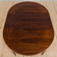 Kai Kristiansen rosewood round extension table with leaves denmark s