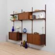 Hansen Guldborg rosewood three bay wall unit