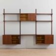 Hansen Guldborg rosewood three bay wall unit
