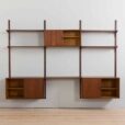 Hansen Guldborg rosewood three bay wall unit