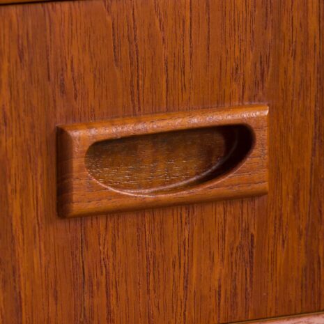 22316 Mid century Two bay teak wall unit w 2 cabinets in Cadovius style for Cado, Denmark 1960s-16 Mid century Two bay teak wall unit w cabinets in Cadovius style for Cado Denmark s