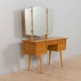freestanding oak dressing table