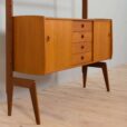 Scandinavian Free Standing Ergo Wall Unit With Sideboard Cabinet exposition shelfTexmon and Blindheim Norway s