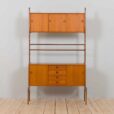 Scandinavian Free Standing Ergo Wall Unit With Sideboard Cabinet exposition shelfTexmon and Blindheim Norway s
