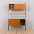 Scandinavian Free Standing Ergo Wall Unit With Sideboard Cabinet exposition shelfTexmon and Blindheim Norway s