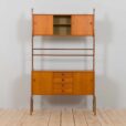 Scandinavian Free Standing Ergo Wall Unit With Sideboard Cabinet exposition shelfTexmon and Blindheim Norway s