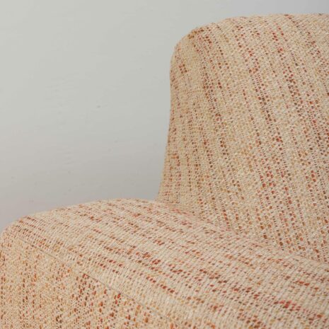 22133 _Banana_ canapé courbe modèle 450 par Illum Wikkelsø pour Aarhus Polstermøbelfabrik, Nouvellement tapissé-9 Banana curved sofa model by Illum Wikkelso for Aarhus Polstermobelfabrik Newly upholstered