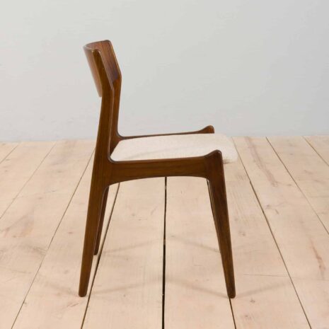 22246 set of 4 Rosewood Dining Chairs by P.E. Jorgensen-10 set of Rosewood Dining Chairs by P