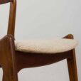 set of  Rosewood Dining Chairs by P