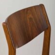 set of  Rosewood Dining Chairs by P