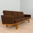Hans Wegner GE oak  seater sofa