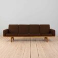 Hans Wegner GE oak  seater sofa