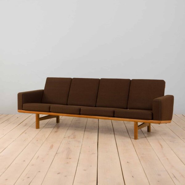 Hans Wegner GE oak  seater sofa