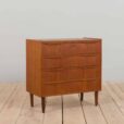 Danish Dresser small teak chest of drawers s