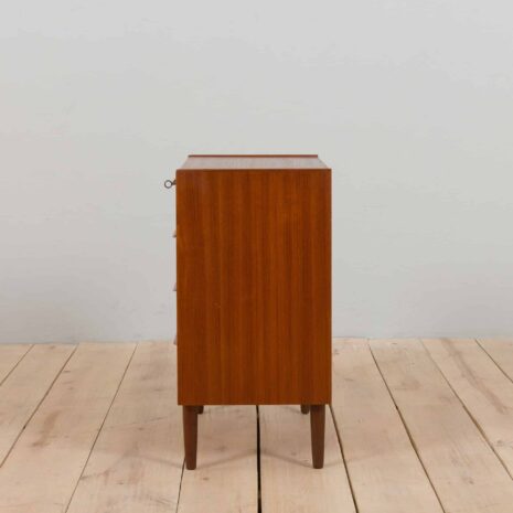 22248 Danish Dresser small teak chest of drawers, 1960s-5 Danish Dresser small teak chest of drawers s