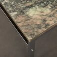 Marble square side table