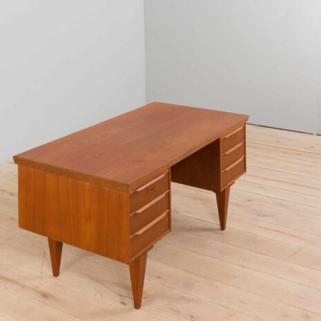 22280 teak office desk-10 teak office desk scaled