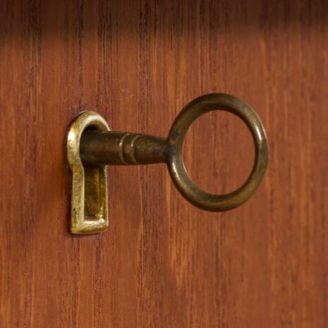 22280 teak office desk-15 teak office desk