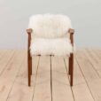 teak chair w skore barana