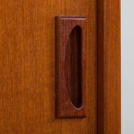 22313 two bay teak wall unit with cabinet-14 two bay teak wall unit with cabinet