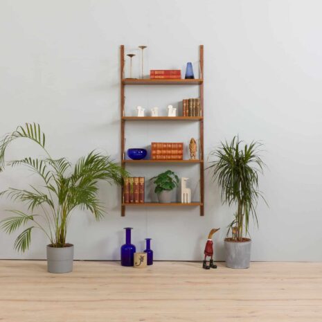 Set of  mid century walnut shelves in Cadovius style Denmark s