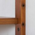 Set of  mid century walnut shelves in Cadovius style Denmark s