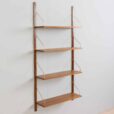 Set of  mid century walnut shelves in Cadovius style Denmark s