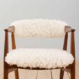 teak chair w skore barana