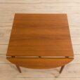 danish drop leaf teak extension table