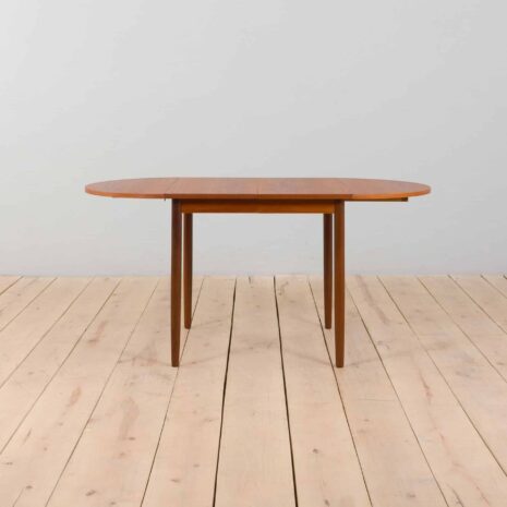 22327 danish drop leaf teak extension table-4 danish drop leaf teak extension table