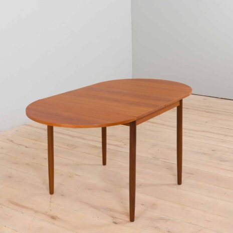 22327 danish drop leaf teak extension table-8 danish drop leaf teak extension table