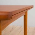 skovby large extension teak dining table