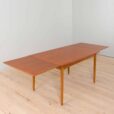 skovby large extension teak dining table