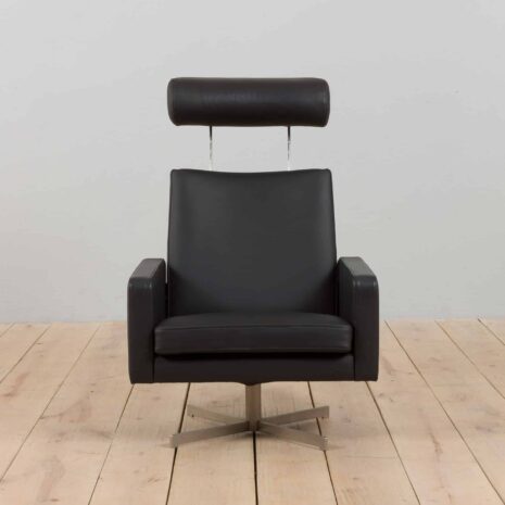 22342 zestaw 4 obrotowych foteli skórzanych-12 Zestaw obrotowych skórzanych foteli rozkładanych