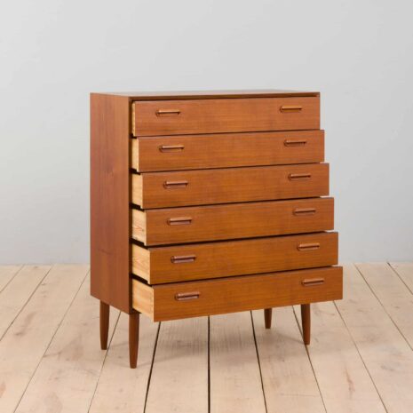22346 teak dresser with drawers-2 teak dresser with drawers