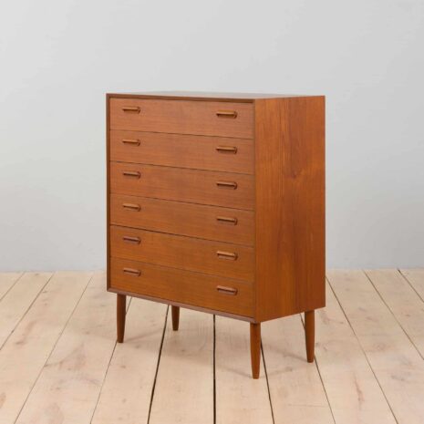 22346 teak dresser with drawers-4 teak dresser with drawers