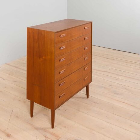 22346 teak dresser with drawers-6 teak dresser with drawers