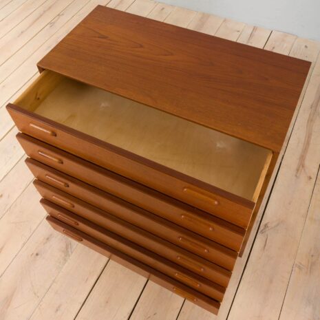 22346 teak dresser with drawers-8 teak dresser with drawers