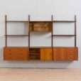 threebay wallunit Scandinavian teak