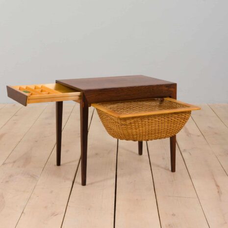 22242 Table à couture Severin Hansen en bois de rose-2 Table de couture Severin Hansen en bois de rose