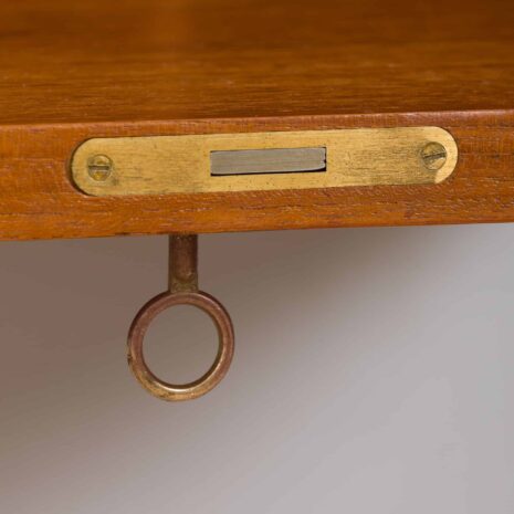 22263 Cadovius teak wall unit with a secretary desk cabinet and 3 shelves, Royal Cado wall unit, Denmark, 1960s-13 Cadovius teak wall unit with a secretary desk cabinet and shelves Royal Cado wall unit Denmark s