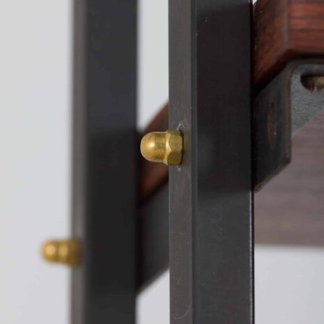 22277 two bay free standing rosewood wall unit -14 two bay free standing rosewood wall unit