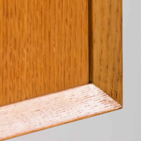 22293 Poul Cadovious one bay oak wall unit with secretarie-15 Poul Cadovious one bay oak wall unit with secretarie